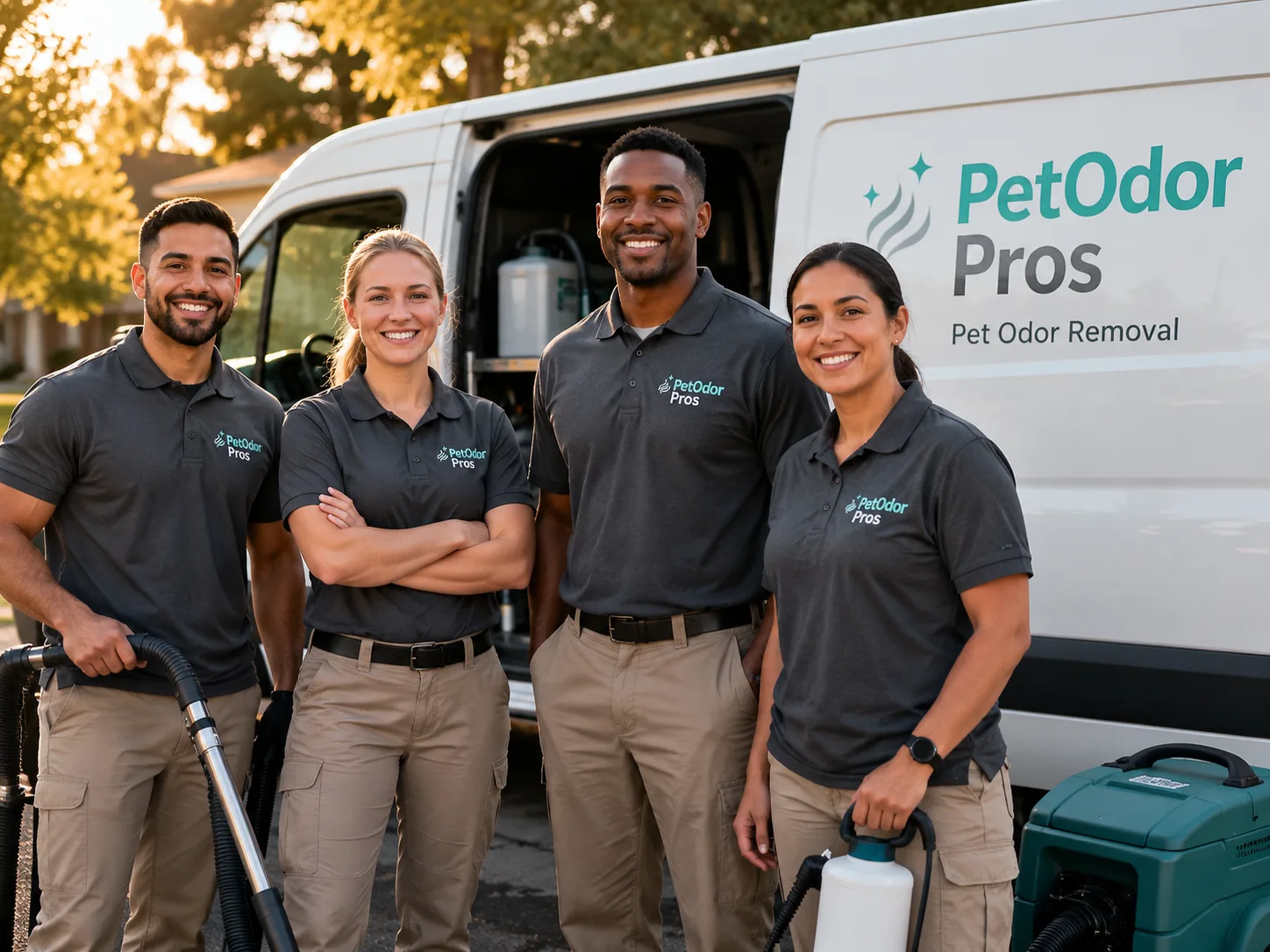 Pet Odor Removal team serving Caroline, WI